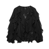 Spring New Laminated Solid Color Shirt 4786063321