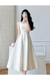 2025 Autumn Dress New Improved Cheongsam Suit To Collect Waist Thin Two Sets Of Temperament Small Fragrant Sling Dress