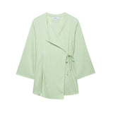 Spring New Crotch Cross Jacket 6078572 Casual Trousers 5057572