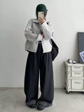 Korean Is Two-Wear Jacket Long-Sleeved Jacket Women 2026 Autumn New Casual Loose Design Feel Cardigan