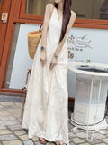 French Design With A Sense Of Luxury Sleeveless Vest Dress Women's New Loose-Fitting High-End Long Dress In Summer