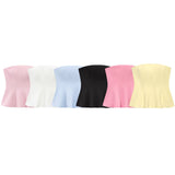 Spring New Short Skirt Pendulum Solid Color Corset 4772030