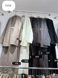 Autumn/Winter 2025 New Lazy Wind High Sense Of Loose Soft Glutinous Sweater Coat Wide Leg Pants Knitted Two Sets Of Women