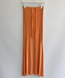 South Korea's Dongdae Gate Orange Fish Tail Half-Dress Eye-Catching Summer New Temperament Tight Body Slim Figure Sexy
