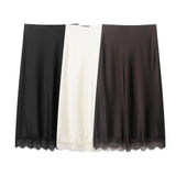 Spring New Lace Decorative Silk Hystery Sterling Skirt 4391538