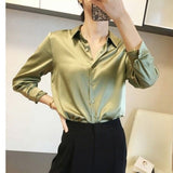 2026 New Set Of Semen Shirts In Autumn New High-End Design Shirt High-End Gas Top Woman