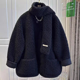 High-Level Sense Lamb Fur Coat Woman 2025 Fur Loose Warm And Thick New Spring