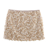 Autumn New Squins With Stylish Miniskirt Skirt 3920139 808