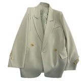 High-Level Green Explosion Of Famous Casual Blazer Women's Spring And Autumn Design Sense Of Small Loose Thin Suit Suit Suit