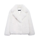 Autumn New Artificial Fur Effect Coat 4360246