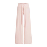 Hooded Hoodie Rope Wide Leg Pants Women Autumn New Small Trousers Trousers Trousers Hooded