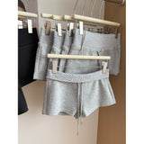Pure Cotton Cotton Cotton Composite Milk Silk Sports Shorts Women's Summer Rope High-Waisted Slacks Home Hot Pants