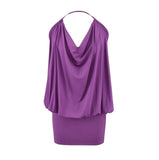 Swinging Collared Back With Dress Women 2026 Summer New Hottie Style Loose Hanging Neck And Hip Dress