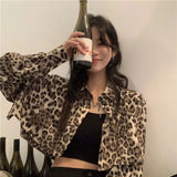 Leopard-Print Small Coat Girl Hottie Short Outer Cardigan Thin Long-Sleeved Sun Protection Clothing Summer 2025 New