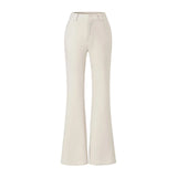 French Karm Pants Women's New High-Waisted Horn Trousers Small Thin Micro-Horned Trousers In Autumn