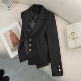 Spring And Autumn 2025 New Short Suit Jacket Suit Rice White Temperament With High-End Casual Suit Jacket