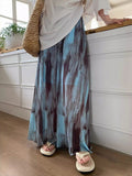 Chiffon Half-Body Skirt Early Spring Summer 2026 New Women's A-Shaped High-Rise Long Thin Umbrella Skirt