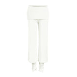 Unloading The Tendered Feet Over-Hanging Pants Women 2026 Summer New Hot Babes Pure Color Slimming High Waist Straight Trousers