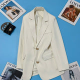 Spring New Temperament Goddess Fan Suit Jacket Female Senior Sense Korean Small Suit Tide