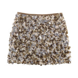 Autumn New Squins With Stylish Miniskirt Skirt 3920139 808