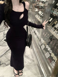 Sweet And Spicy Atmosphere Sense Fishing Dating Skirt Women's Autumn And Winter Stender Air Quality With Coat Dress