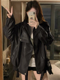 Large-Size Fashion Fur Coat Women's Autumn Cool Windy Jacket Fat MM Meat Cover Thin Top
