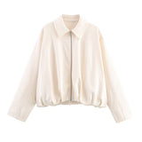 Autumn New Velvet Bomber Jacket 4174674 Trousers 4174675