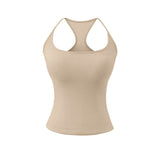 Pure Desire Basic Work Letter Small Sling Female Summer Wear With Chest Cushion Tight Hottie Sleeveless Vest Top