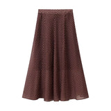 Spring New Round Spot Bow Dress 5289161 Long Dress 5289043