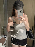 W500] Threaded Lint Tatry] (Free Version Of Each Platform) Pure Lusty Sexy Hottie Small Sling Vest Top