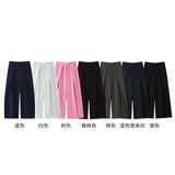 BSK&TRAF Women's Clothing Spring 2026 New Fashion Tanned Trousers 8219100