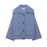 Autumn New Collar Loose Version Of The Knit Coat 9874104