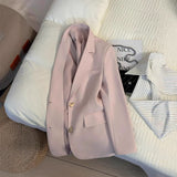 Spring New Temperament Goddess Fan Suit Jacket Female Senior Sense Korean Small Suit Tide