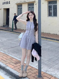 Sweet Sleeveless Floral Vest Dress Women's Summer Niche Design To Feel The Waist First Love Beautiful Temperament Short Skirt