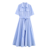 Spring New Fusin Shirt Dress 2640596