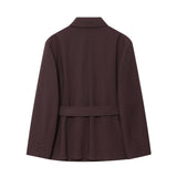 Autumn New Belt Suit Jacket 5063759 Folded Trousers 1255546