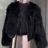 Autumn 2025 New Fur Coat Women Casual Fashion Short Korean Version With Loose Top