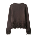 Autumn New Lyso Button Knitted Shirt Jacket 6427109