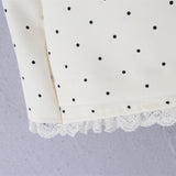 Pure Lust Style Lace Splicing Wave Half-Dress Woman Summer Anti-Walking Light Thin Fake Two Temperament Ass Short Skirt