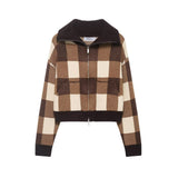 Autumn New Knitted Knitted Knitted Bomber Jacket 5802104