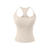 Pure Desire Basic Work Letter Small Sling Female Summer Wear With Chest Cushion Tight Hottie Sleeveless Vest Top