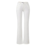 Pure Hottie With A Rich Cushion Micro-Tipped Casual Jeans Autumn New Slimming Hottie Horn Trousers