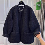 High-Level Sense Lamb Fur Coat Woman 2025 Fur Loose Warm And Thick New Spring
