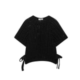 Autumn New Side With Coarse Needle Loose Top 2142116