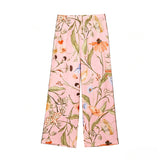 Spring New Long-Sleeved Printed Shirt 1281842 Rolling Edge Design Trousers 1281843