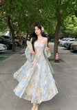 2026 New Design Hanging Neck Sling Skirt Large Size Cardigan Dress Set Beautiful Women's Clothing