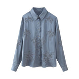 Embroidery Shirt 6786044 Bead Embroidery Trousers 4786059 Set
