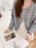 New Small Scented Sweater In The Autumn And Winter Of 2025 Is Designed To Feel Casual And Casual With A Short Imitation Water Marinade Coat Woman