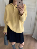 Large-Size Hooded Knitted Sweater Women 2025 Early Autumn And Winter New Fat Mm Korean Version Of Loose Thin Tat-Bottom Shirt