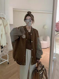 Ins Trendy Baseball Jacket Girl Spring And Autumn Dress 2026 New Vintage Student Loose Jacket Jacket